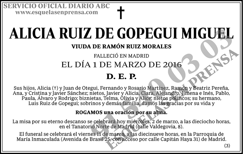 Alicia Ruiz de Gopegui Miguel